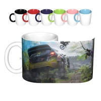 horizon video game ceramic mugs coffee cups milk tea mug racing game race racing horizon car games gaming games video games