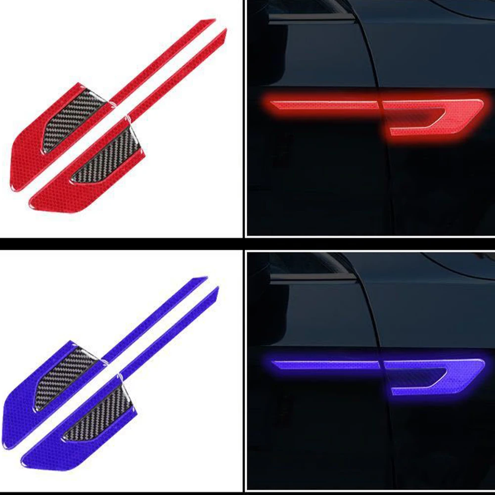 2 шт. Предупреждение ющая полоска для защиты от царапин | Автомобили и мотоциклы