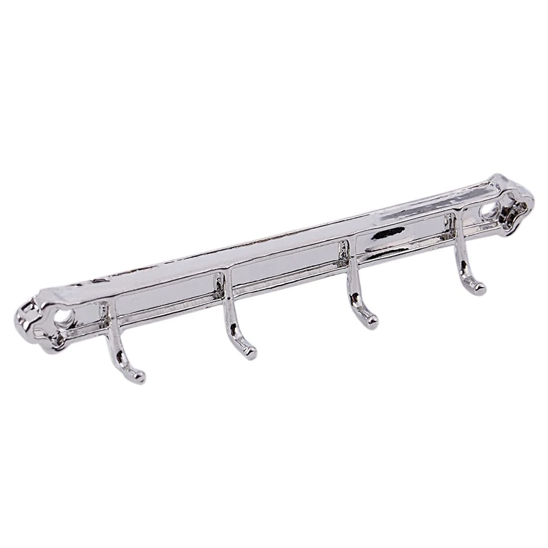 

5pcs 1:12 Miniature Alloy Kitchenware Doll House Accessories Silver