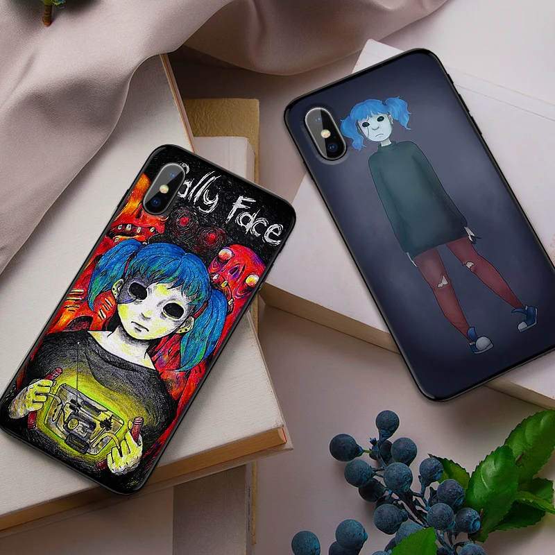 Чехлы для iPhone XR XS Max X 6 6S 7 8 Plus Sally Face игровая мягкая IMD задняя крышка телефона