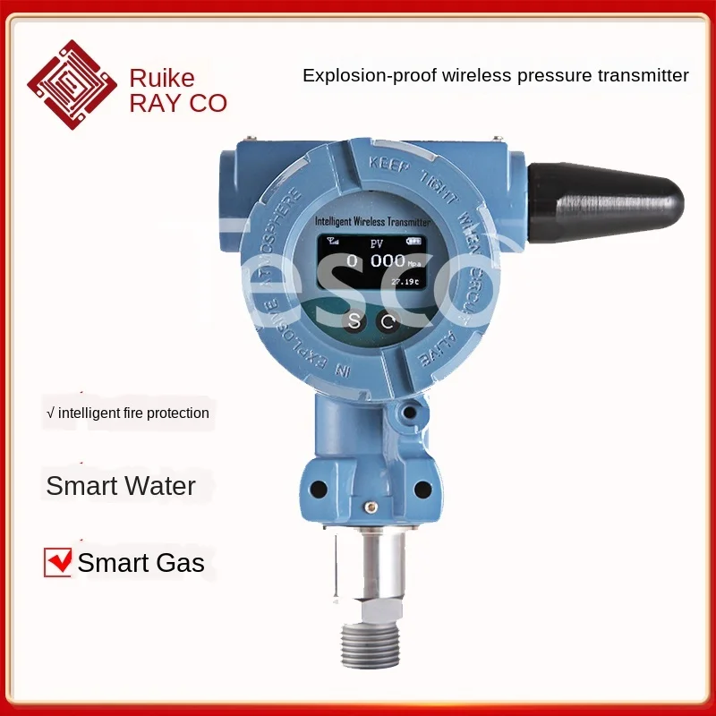 

Customized wireless pressure transmitter LORA sensor gauge water oil hydraulic
