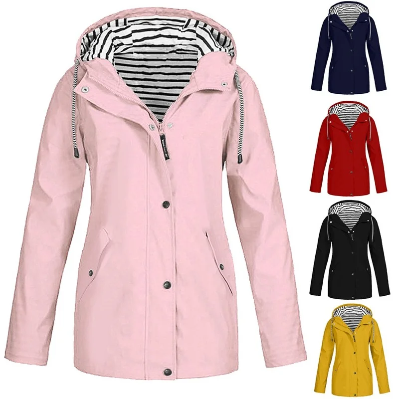 

2021 Spring Autumn Fashionable Oversized Women's Jacket Classic Chic Single-breasted Outerwear Ladies Casual Classic Coat Women