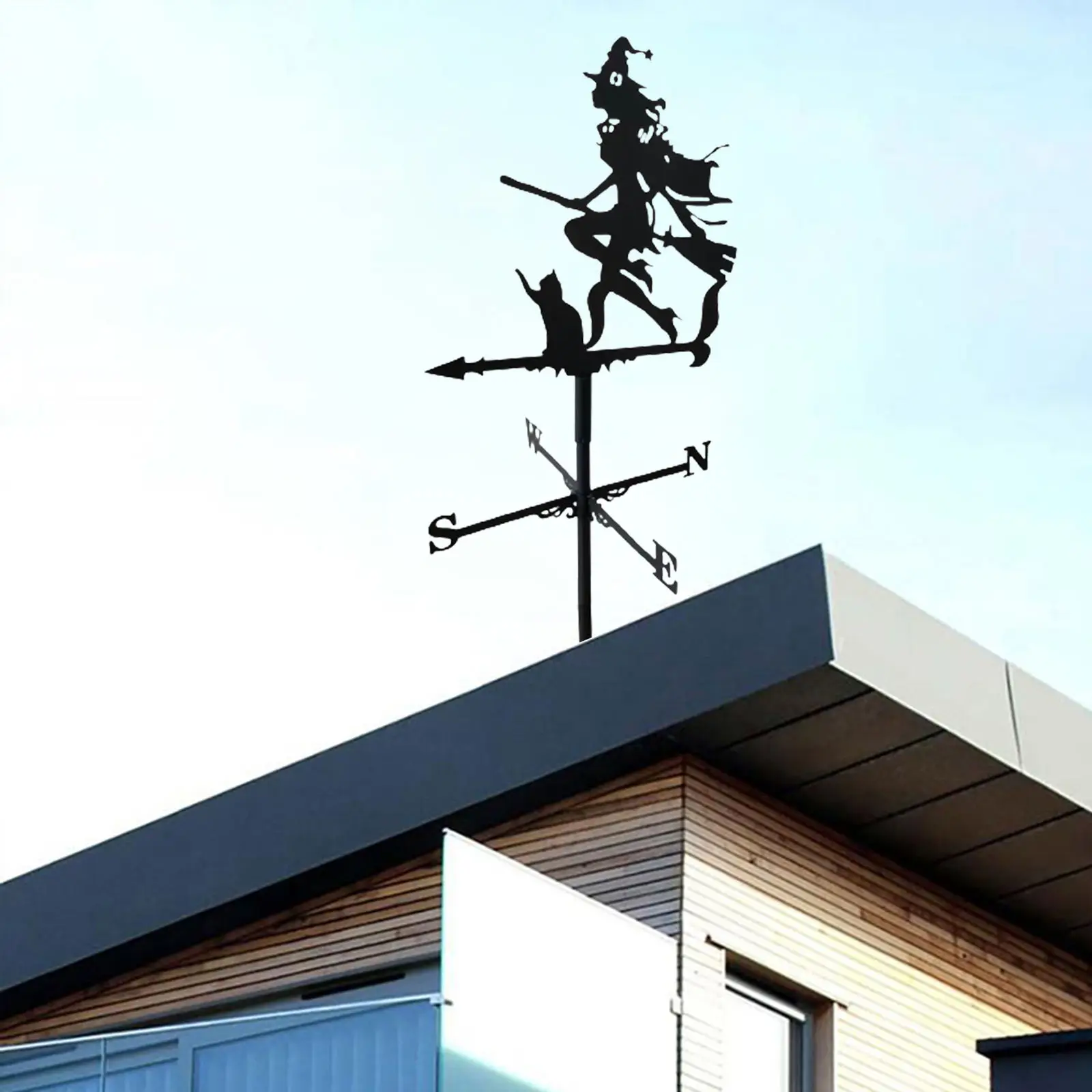 

Weathervane 34 дюйма Witch профессиональные измерительные инструменты для украшения двора внутреннего двора для вашего дома, гаража, куполы, амбара ...