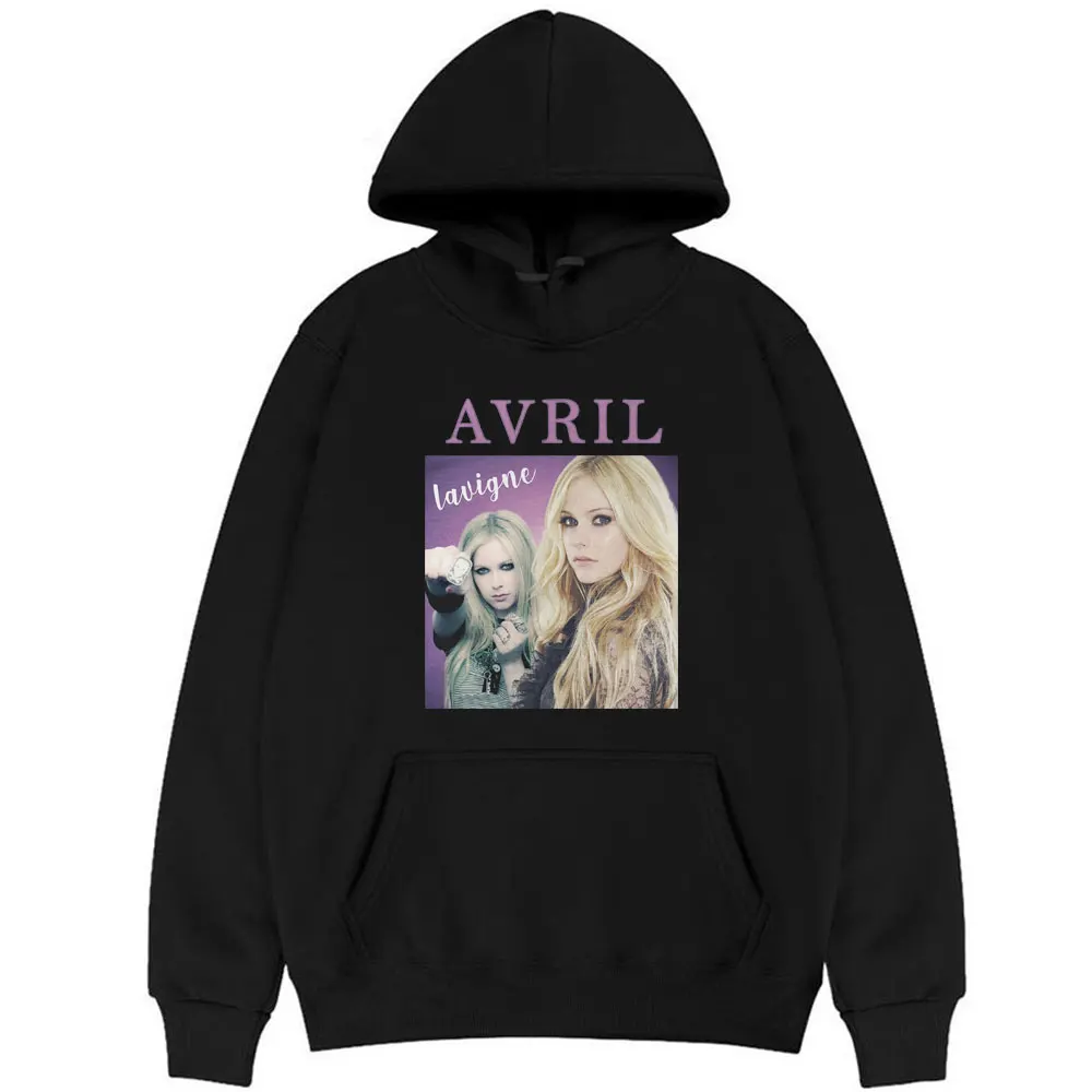 

Canada Singer Avril Lavigne 90s Classic Graphic Printing Hoodie Sweatshirt Men Women Fashion Hoodies Give Away Girlfriend Gift