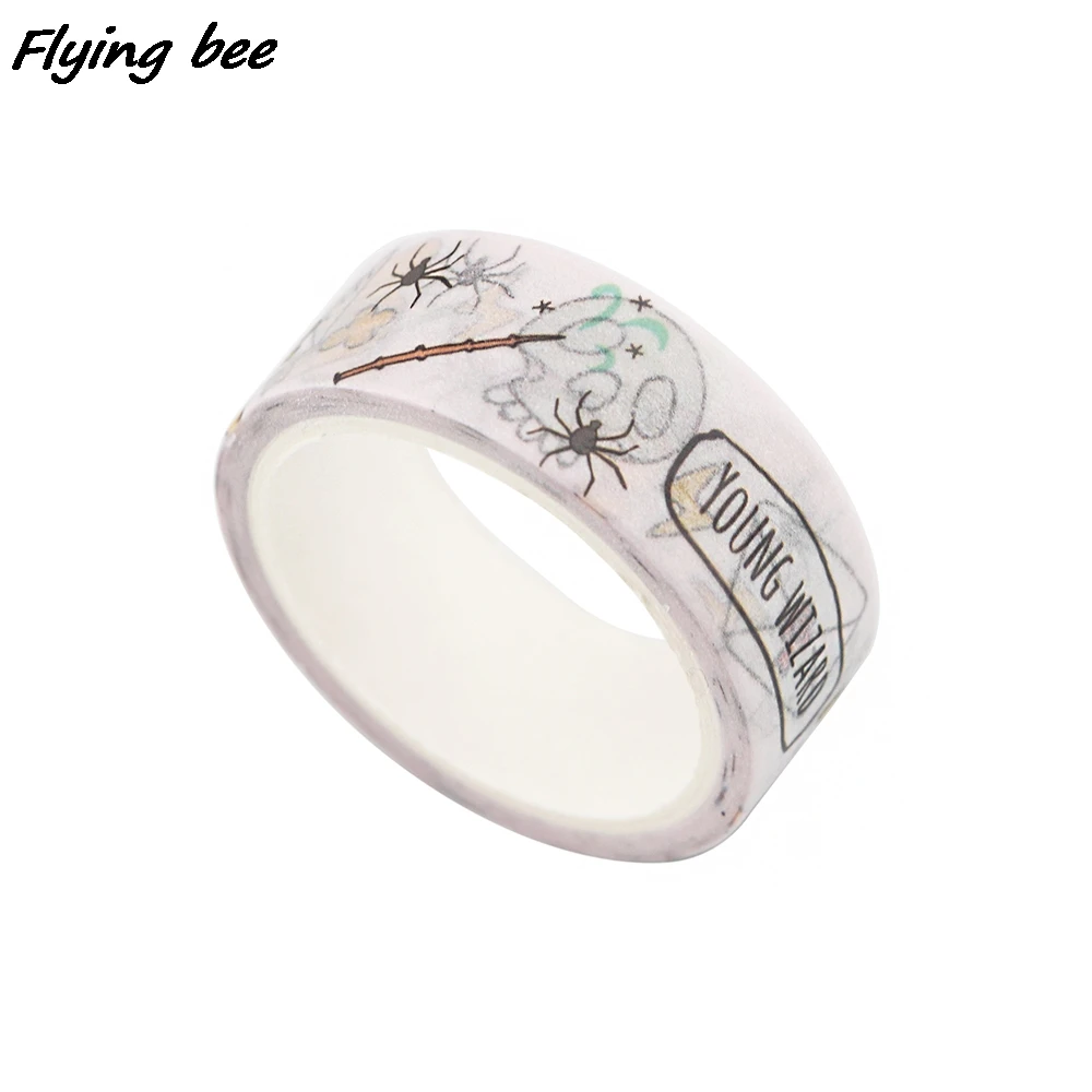 Волшебная школьная волшебная палочка Flyingbee 15 мм x 5 м декоративная Васи-лента для