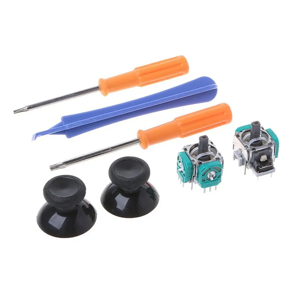 Фото Original/OEM 3D Analog Joystick Sensor Module Caps For XBOXONEReplacement + Screwdriver Open Tool PS4 Controller Электроника Original/OEM 3D Analog Joystick Sensor Module Caps For XBOXONEReplacement + Screwdriver Open Tool PS4 Controller Электроника