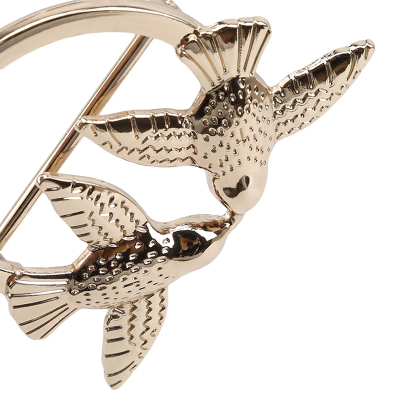 Аксессуары для багажа декоративная пряжка с изображением двух птиц