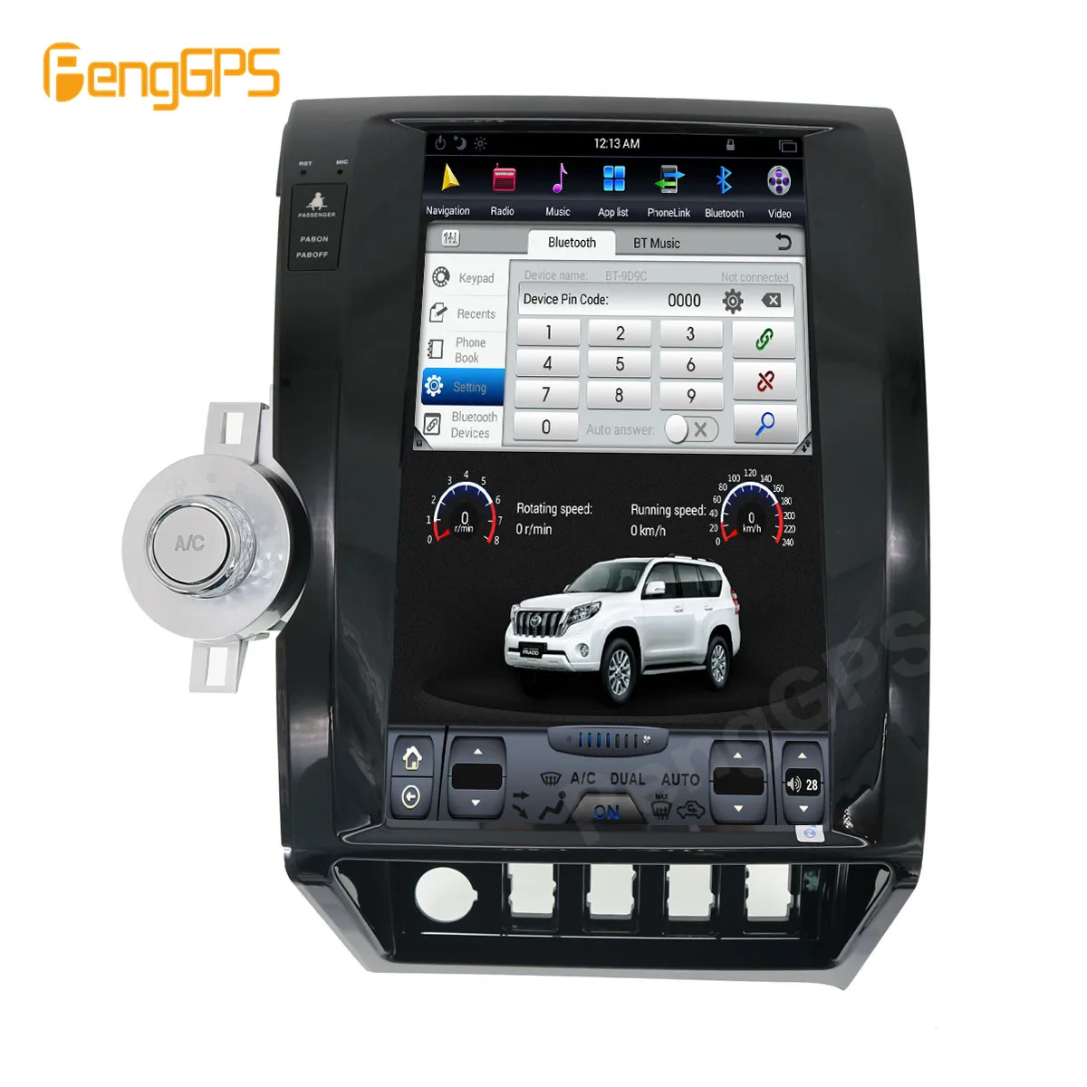 9 0 дюймовый экран в стиле Tesla PX6 Android 13 3 для Toyota Tundra 2007 2013 Дюймов|Автомагнитолы| |