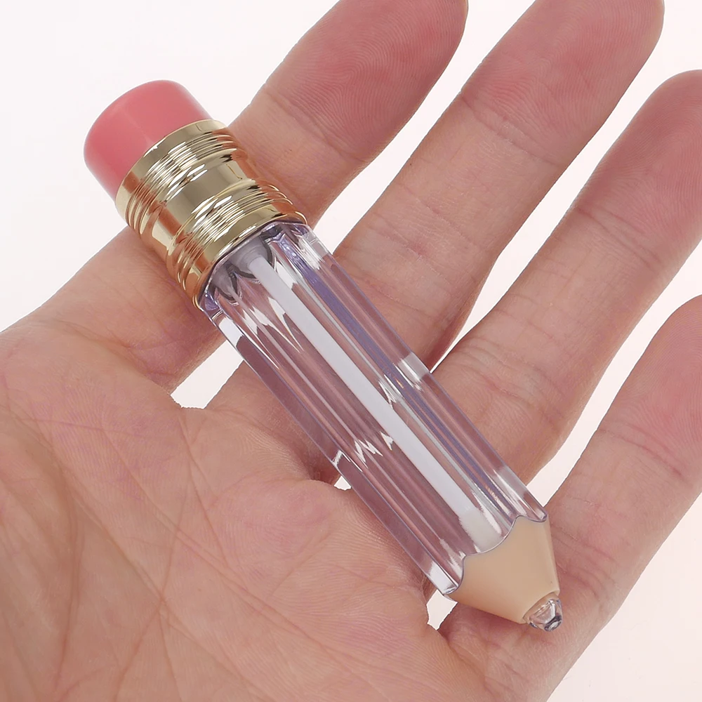 5 шт пустая туба для блеска губ контейнер прозрачный бальзам тубы карандаш форма