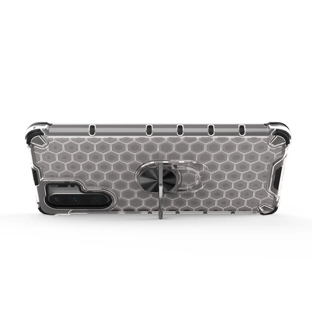 Сотовый бронированный противоударный чехол с кольцом держателем для Xiaomi Mi 10 Mi10 A3