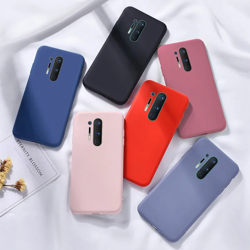 

Luxury Bumper Cover For Oneplus 7 8 Pro 7T Original Liquid Silicone Phone Cases For Oneplus 6 6T 7T Pro One Plus 7 Pro