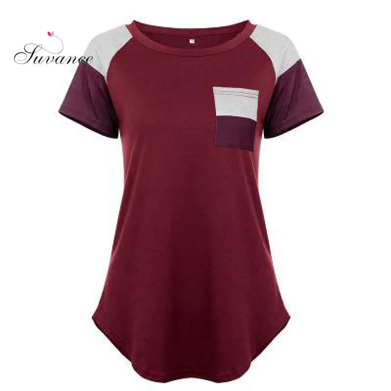 Женская футболка с круглым вырезом коротким рукавом | одежда