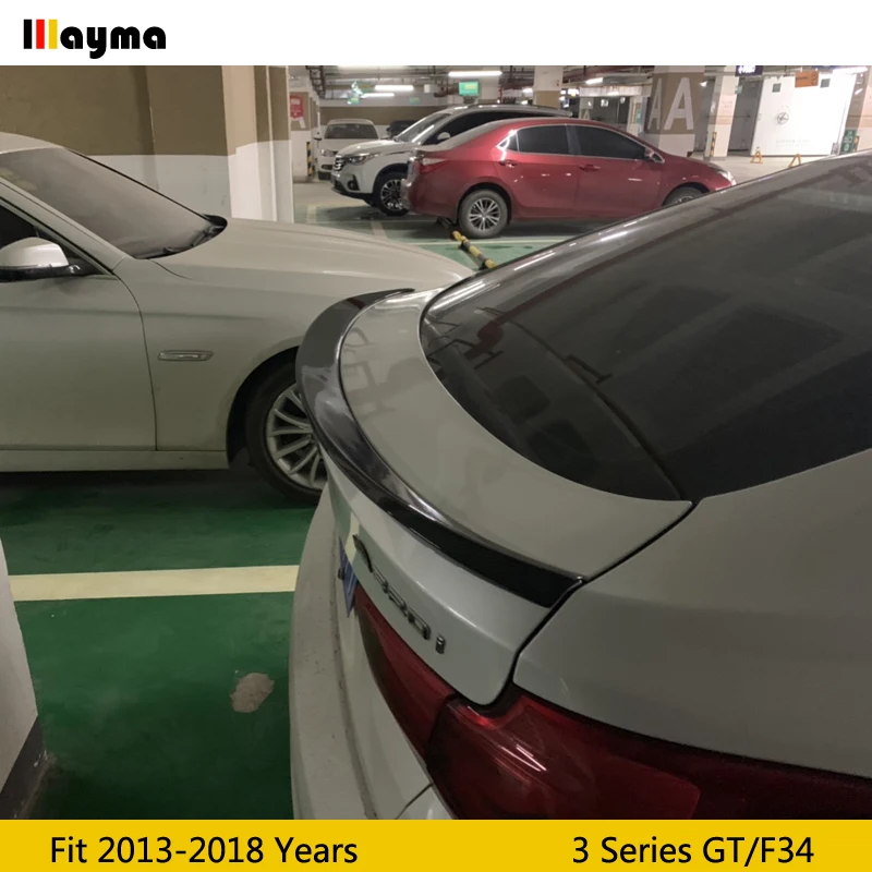 Задний спойлер для багажника BMW 3 series GT 320i 328i 330i 335i 2013 - 2018 F34 CF с крыльями 3D стиль |
