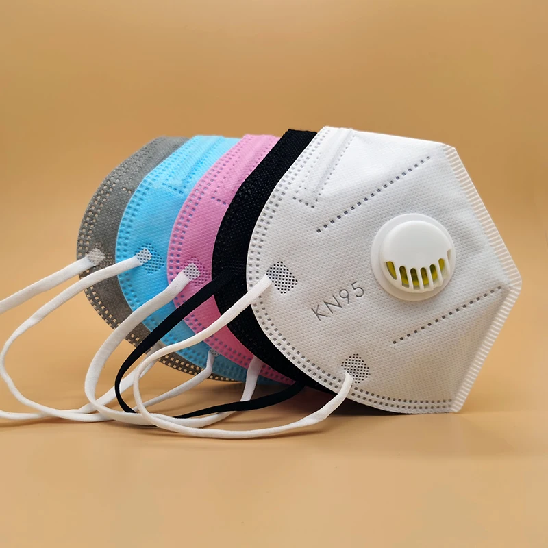 Маска KN95 защитная маска против пыли многоразовая респираторная с фильтром для