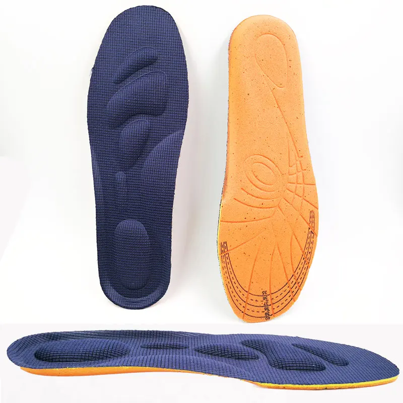 Sports Insole 3D Memory Foam Orthotics Arch Support Shoes Insoles Man Women Flat Feet Pad Stretch Running Breathable Insoles