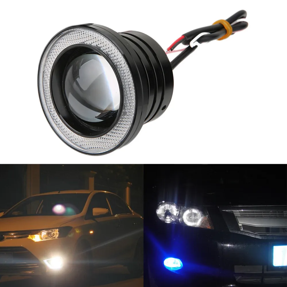 Универсальный 4 цвета Led Ангельские Глазки Противотуманные фары объектив