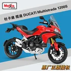 Модель мотоцикла Maisto 1:12 Ducati Multistrada 1200S из красного сплава