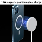 Беспроводное магнитное зарядное устройство, 15 Вт, быстрая зарядка USB для Samsung Galaxy S10 S9 S8 Note 9, IPhone 11 Pro XS Max XR X 8 Plus 12