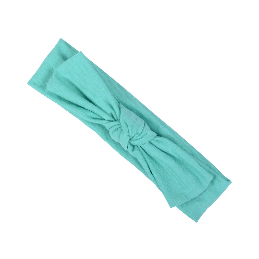 Новинка; эластичные повязки на голову с бантом для новорожденных девочек; повязка на голову с бантом для маленьких девочек