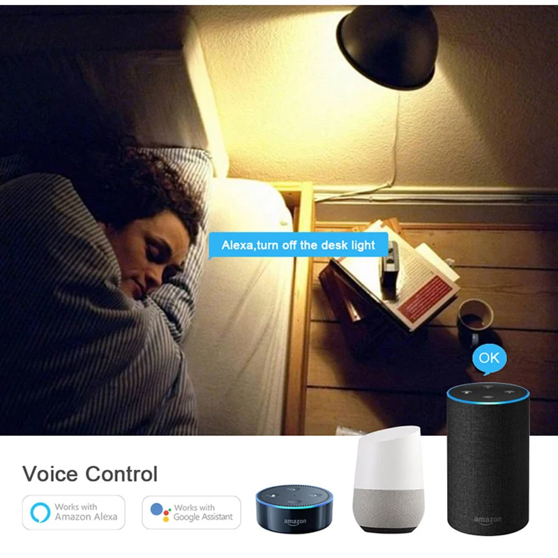 Tuya Smart Life Wifi умный светодиодный светильник, лампа E27 7,5 Вт 750Lm RGB+ 6500K холодный белый светильник, работает с Alexa Google Home IFTTT