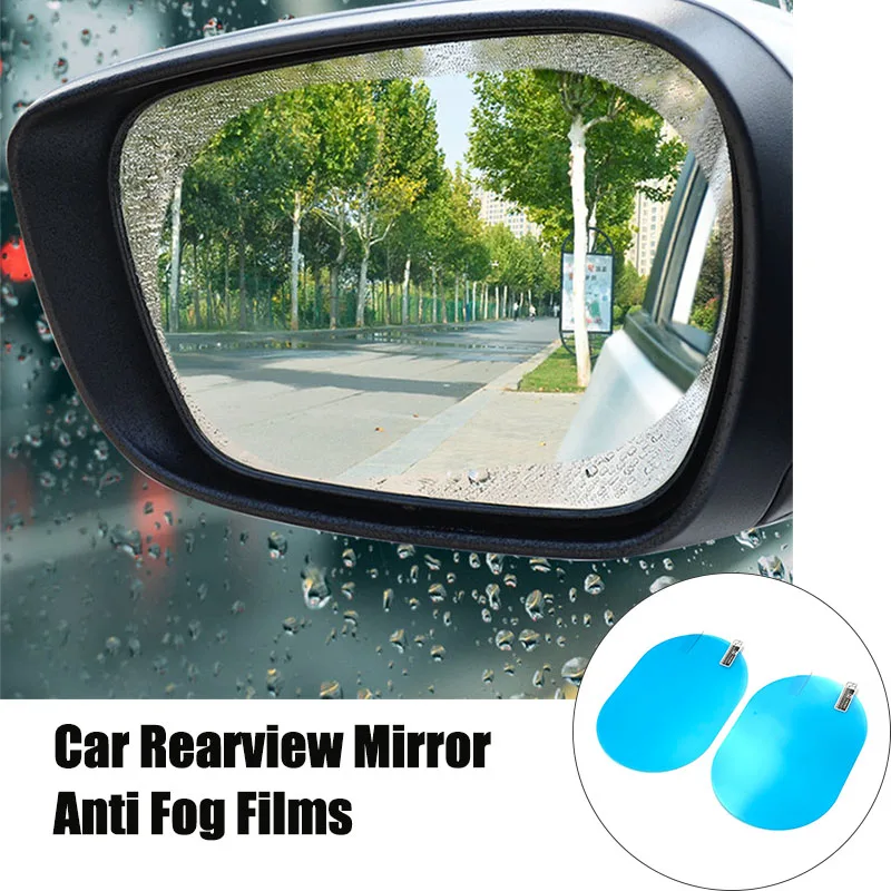 2Pcs Car rearview mirror waterproof anti-fog film For Toyota Camry Corolla RAV4 Yaris Highlander Land Cruiser PRADO Vios Vitz | Автомобили
