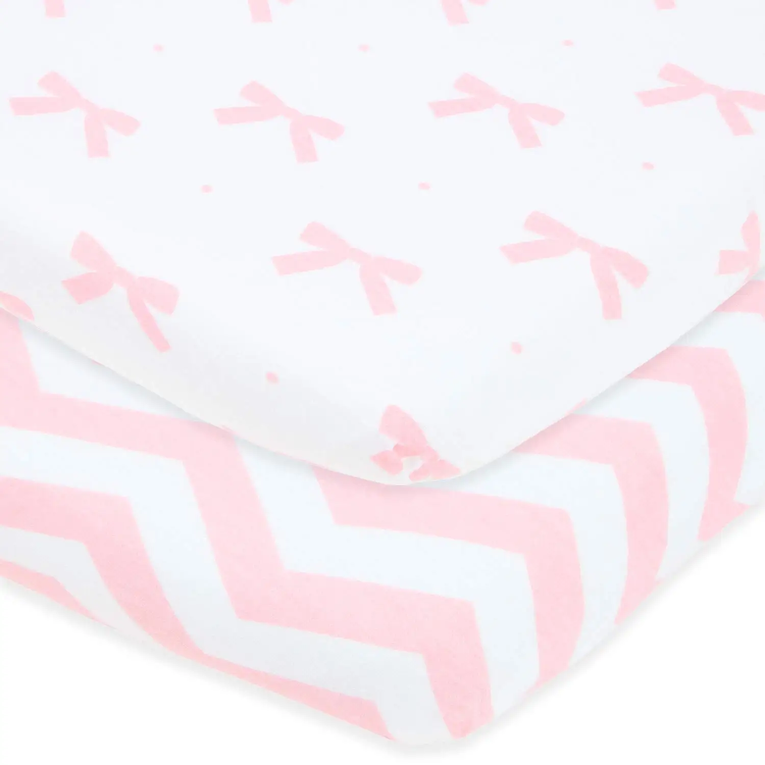 

Cuddly Cubs Bassinet Sheets Set – 2 Pack – Snuggly Soft Jersey Cotton Bassinet Fitted Sheets – Fits Perfectly on 15 x 33 Oval