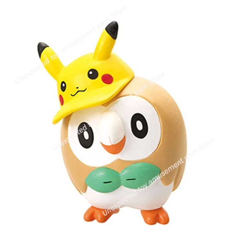 

6pcs Pokemon, Ibrahimovic, Duck, Ducky Beast, Wooden Curly, Bogaman, Pikachu, Disguise, Capsule Toys, Gifts for Children