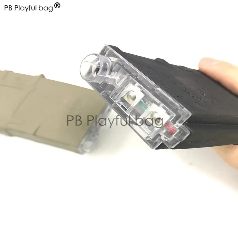 Outdoor sports toy cs gel ball gun diy stimulating luminous bombs jm8 hk416D.C nylon clips modified luminous accessories id13