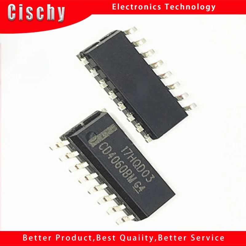 5 шт. CD4060BM SOP16 CD4060 SOP CD4060BM96 SMD и оригинальная ИС