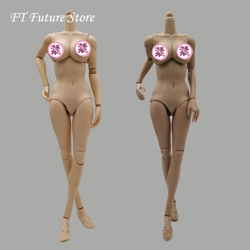 

Collectible 1/6 PVC Joint Movable Body Super-Flexible Body Soft Bust Pale/Suntan Color Model for 1:6 Female Head Sculpt