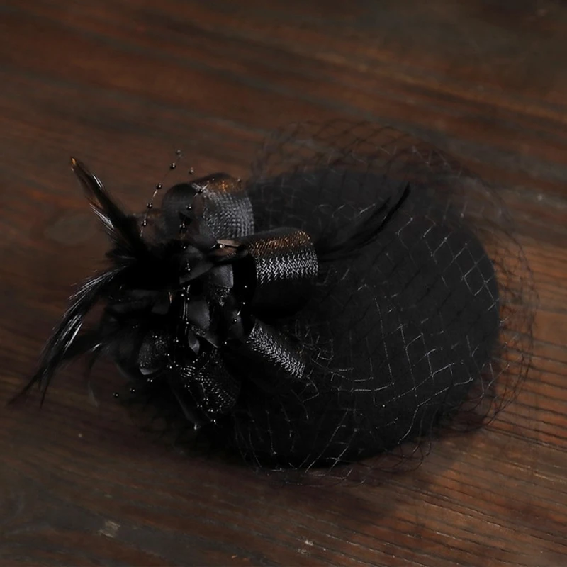 Романтические женские свадебные шляпы и вуалетки свадебная шапка с жемчугом