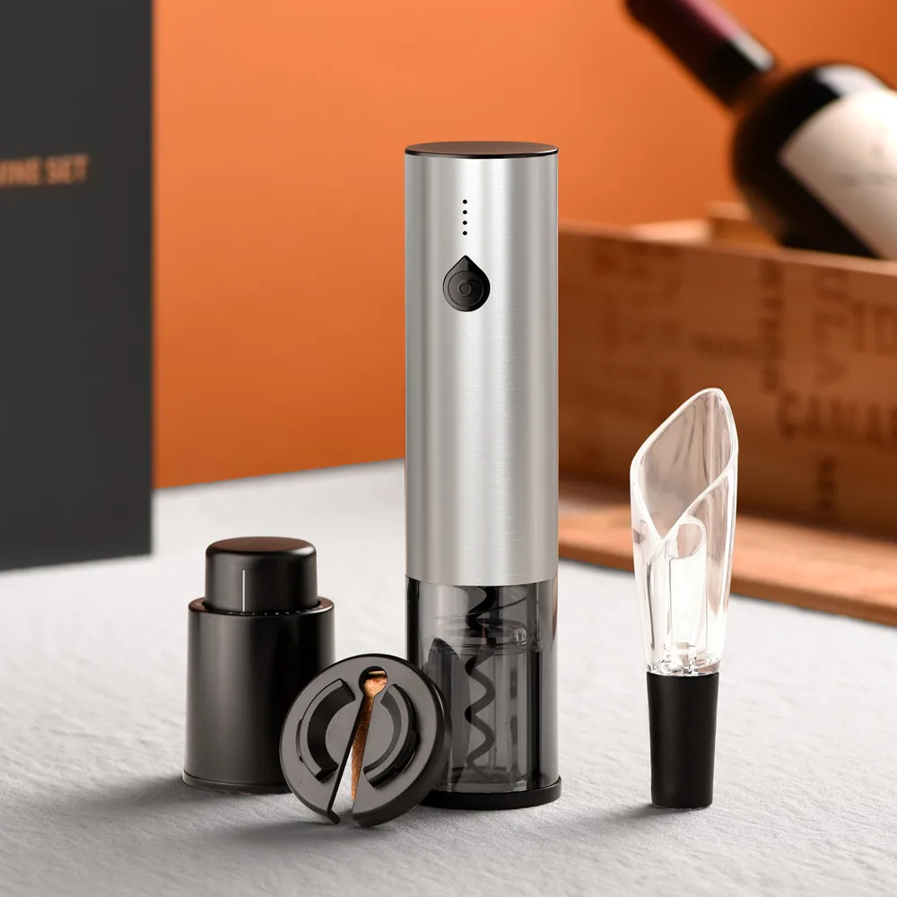 

Automatic Wine Opener Rechargeable Electric Corkscrew Creative Sumptuous Red wine Opener Kitchen Accessories for Festival Gifts