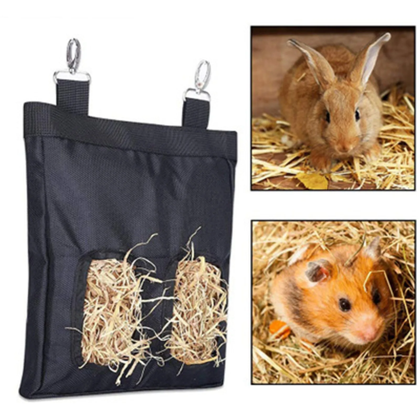 

Hanging H^ay Bag Feeder Bag Feed Device Device Hanging Bag Feeder Bag Feed Device Device Supply Rabbit Guinea Pig Small Animal P