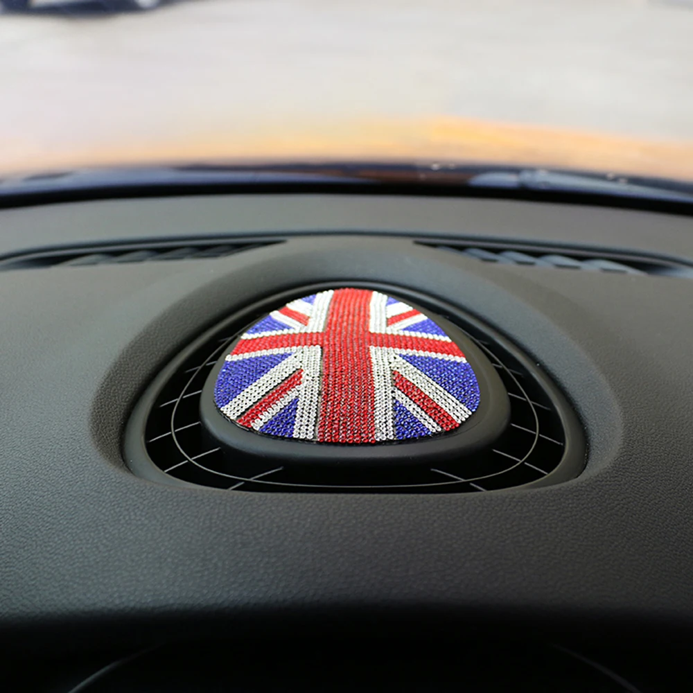 Наклейка на вентиляционное отверстие автомобиля хрустальное украшение