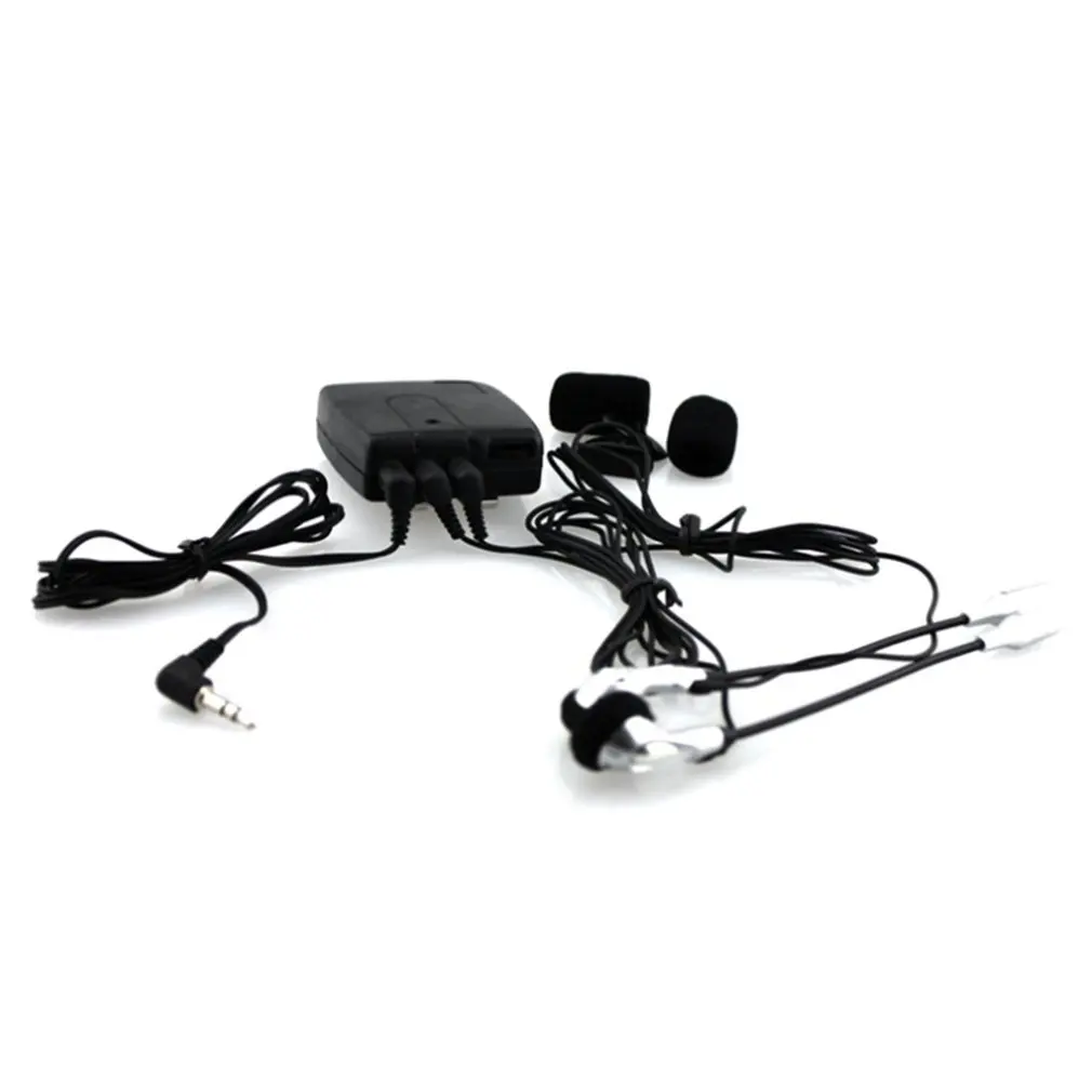 

Moto Helmet Front-To-Back Intercom Headset Plastic Modified Motorcycle Helmet Intercom Headphones Accessories