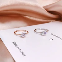 whole 100 real 925 sterling silver luxury adjustable rings prong exquisite lasting shiny cubic moissanite charming bridal ring