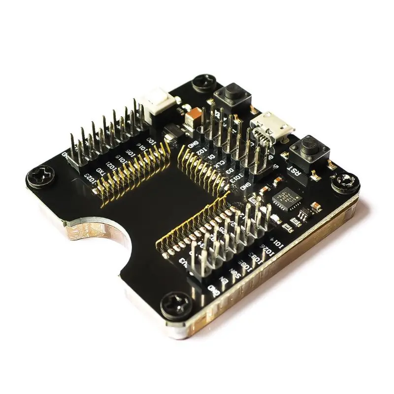 

2021 New Electrical Socket Programmer Tool ESP32 Adapter Socket for ESP-WROOM-32 Module Micro USB Type B Plug Testing Board Kit