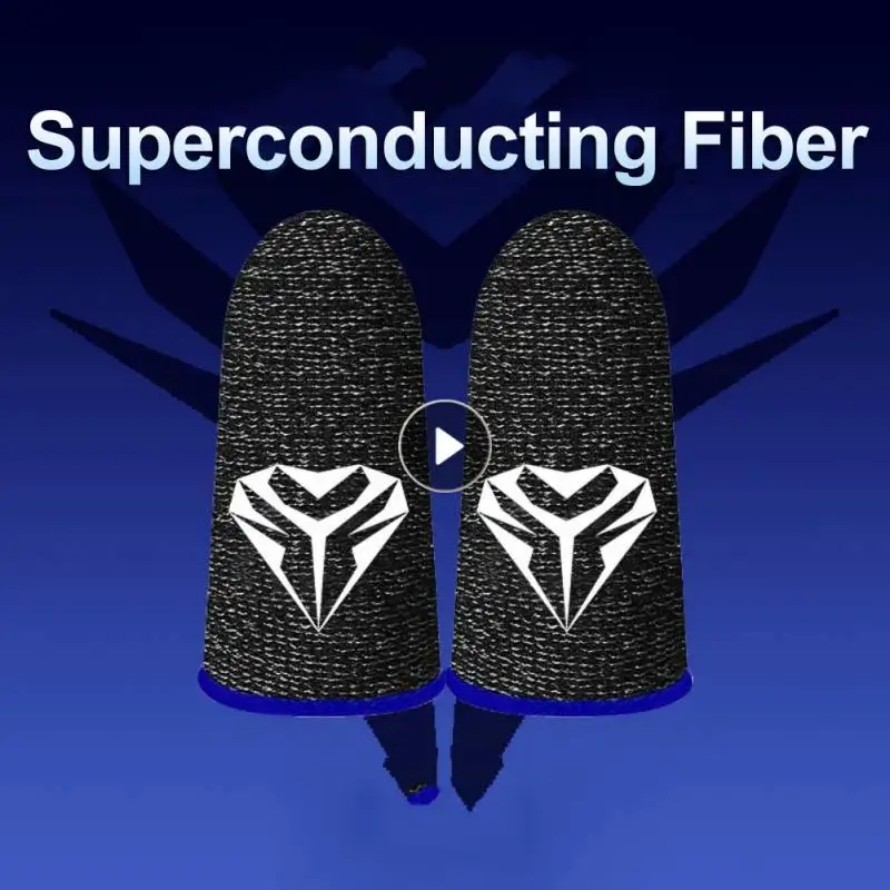 1 пара игровых чехлов на пальцы для геймеров с защитой от пота чехол кончики