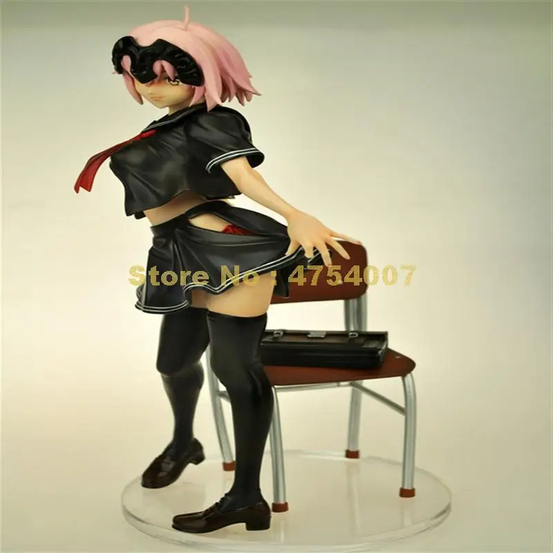 Аниме Судьба/Большой заказ альтер школьная форма черный матросский костюм ПВХ