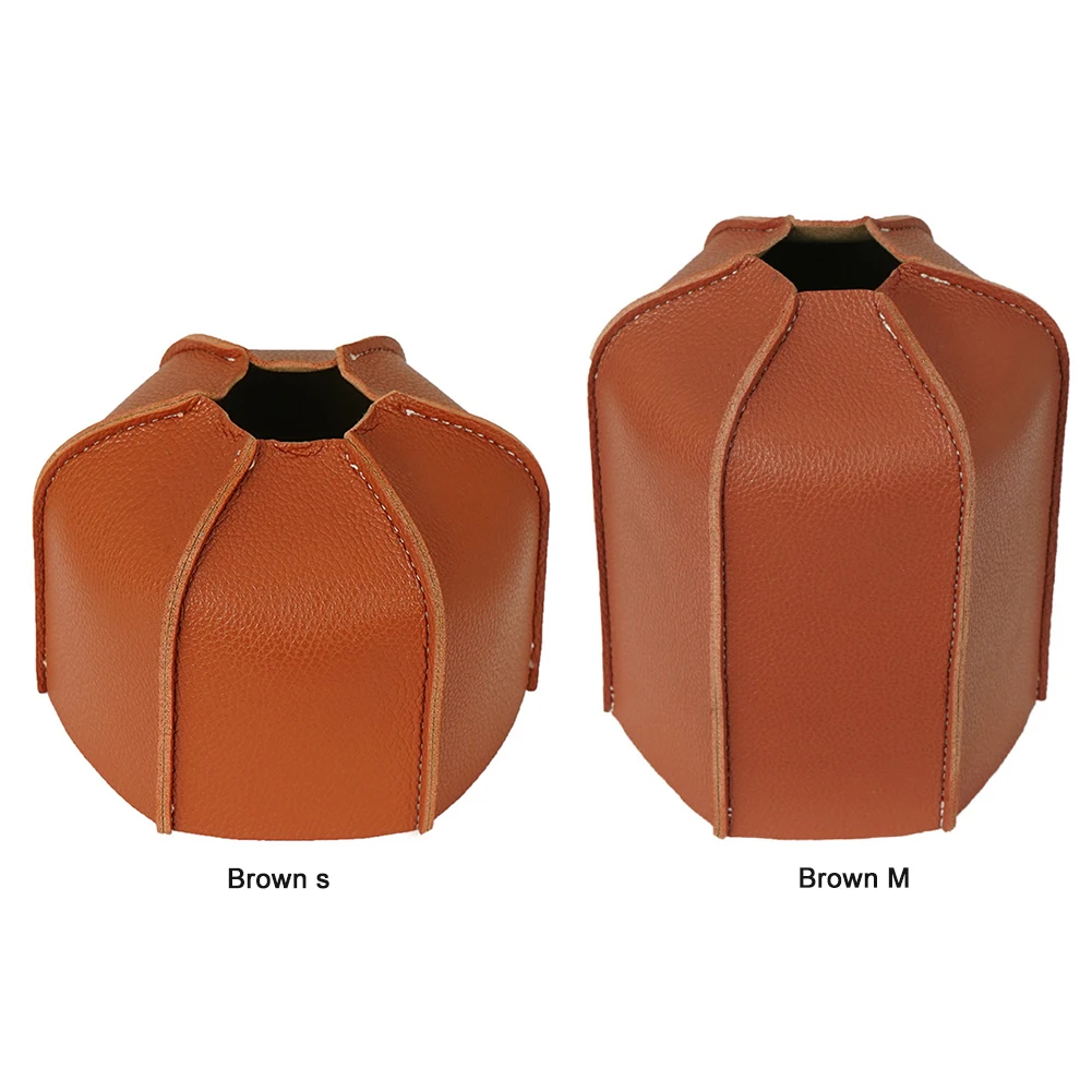 Кожаный чехол для кемпинга с бензобаком 450/230 г защитный газовой канистры Прочный