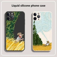 van gogh starry night oil painting phone case for iphone 13 12 11 mini pro xs max xr 8 7 6 6s plus x 5s se 2020