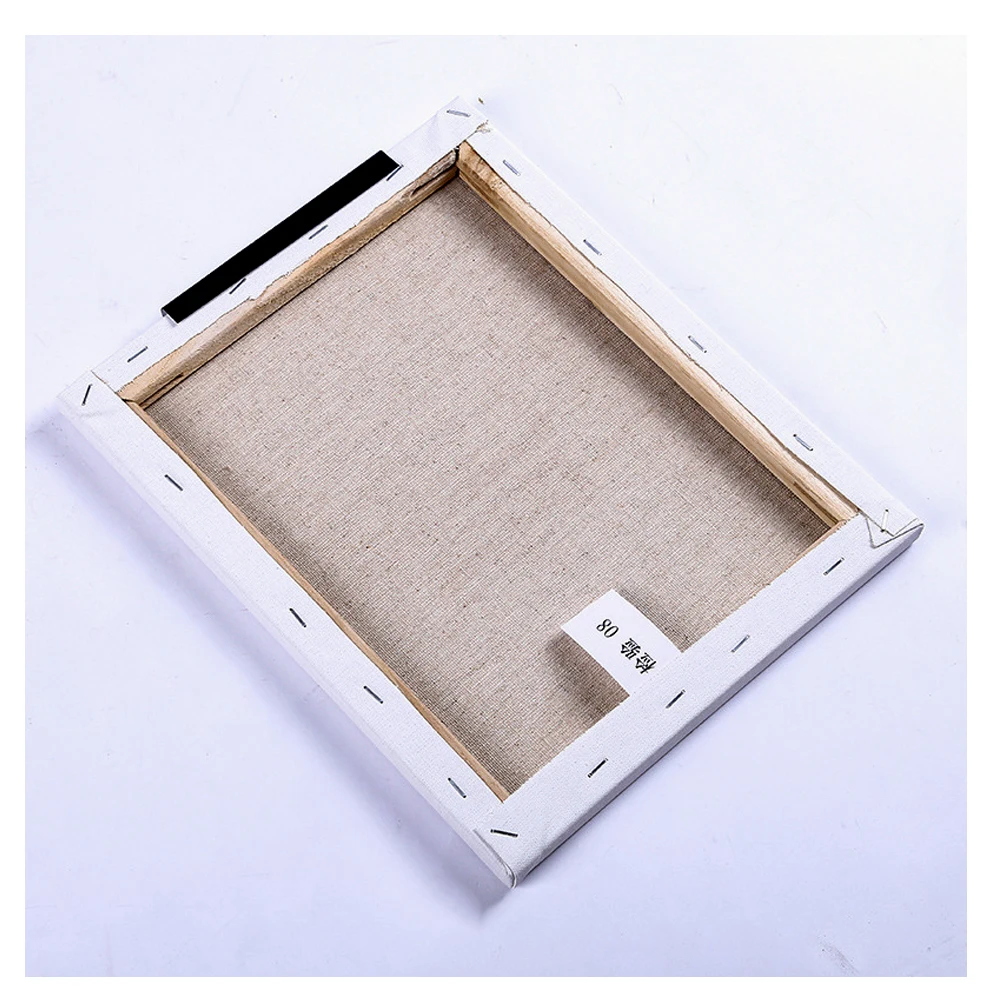 Rectangle Painting Frame Wood Frame Linen Canvas Oil Painting Frame (1pc)