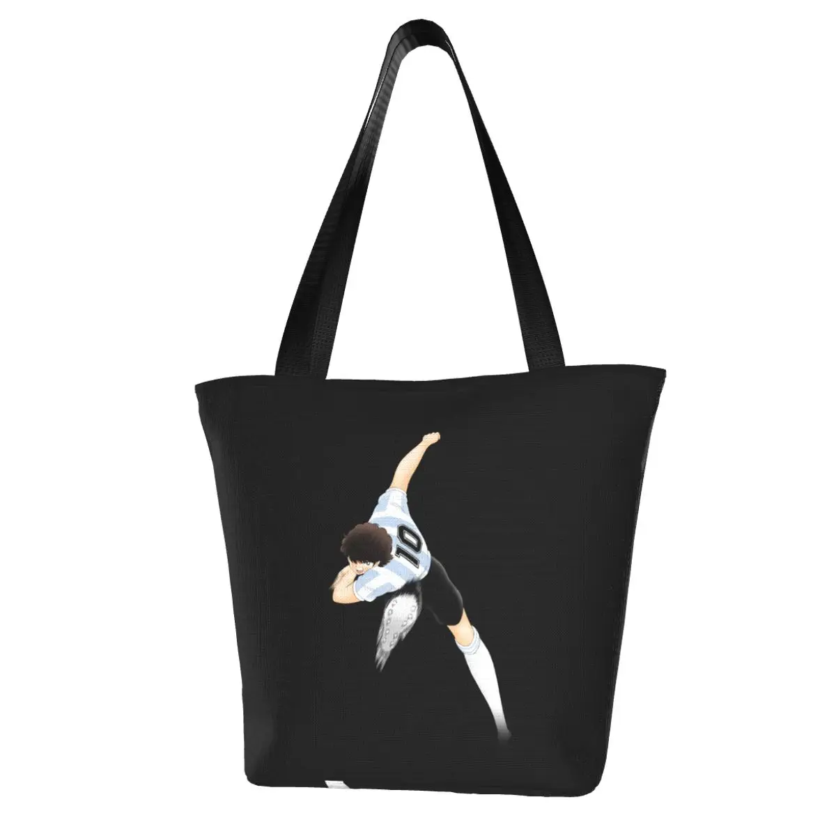 Captain Tsubasa Shopping Bag Aesthetic Cloth Outdoor Handbag Female Fashion Bags