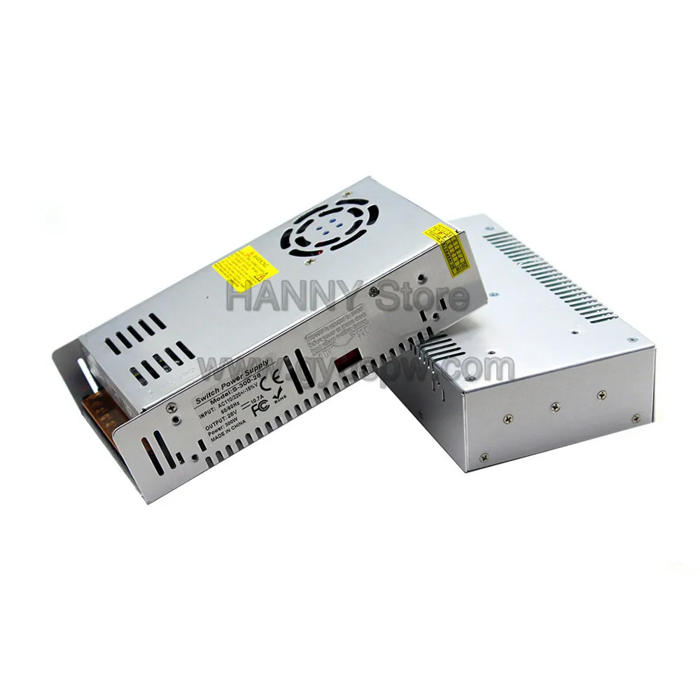 Источник питания постоянного тока 28V 10.7A 300W трансформатор драйвера 220V 110V AC к DC28V SMPS