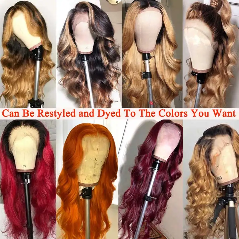 

Body Wave Lace Front Wig Honey Blonde Ombre Human Hair Wigs for Women 13x4 Highlight Wig Human Hair HD Transparent Lace Wig
