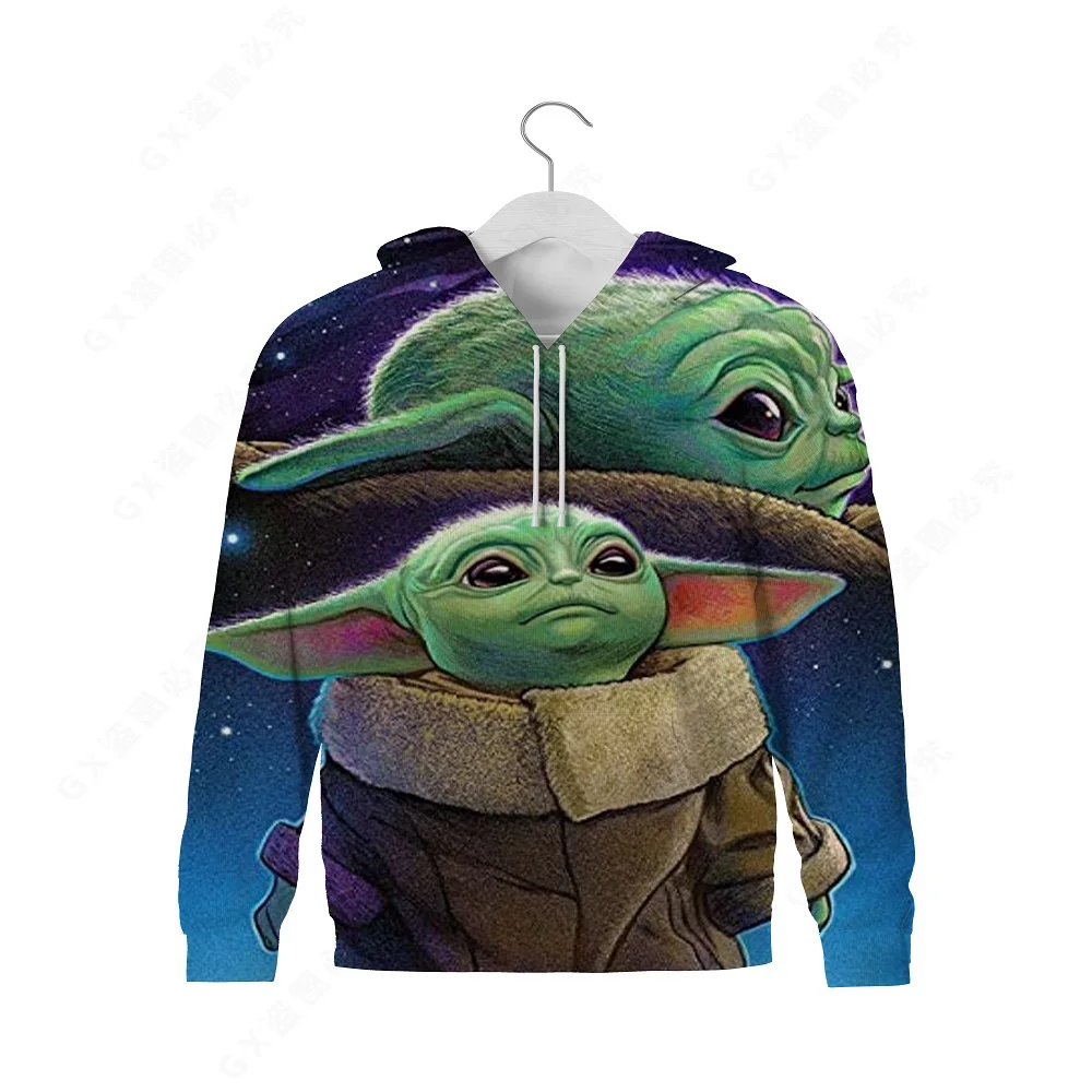 

NEW Disney cool Mandalorian boys' Hoodie Sweatshirt baby Yoda children's Hoodie youth girls' clothing baby boys' clothing Hoodie