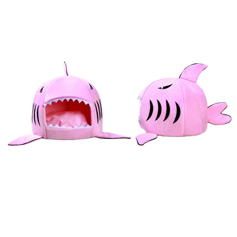 New Sleeping Basket Shark Pet Dog House Bottom Sofa Mat Bed Cotton Non Slip For Small Medium Dogs Cat Puppy Kitten Nest | Дом и сад