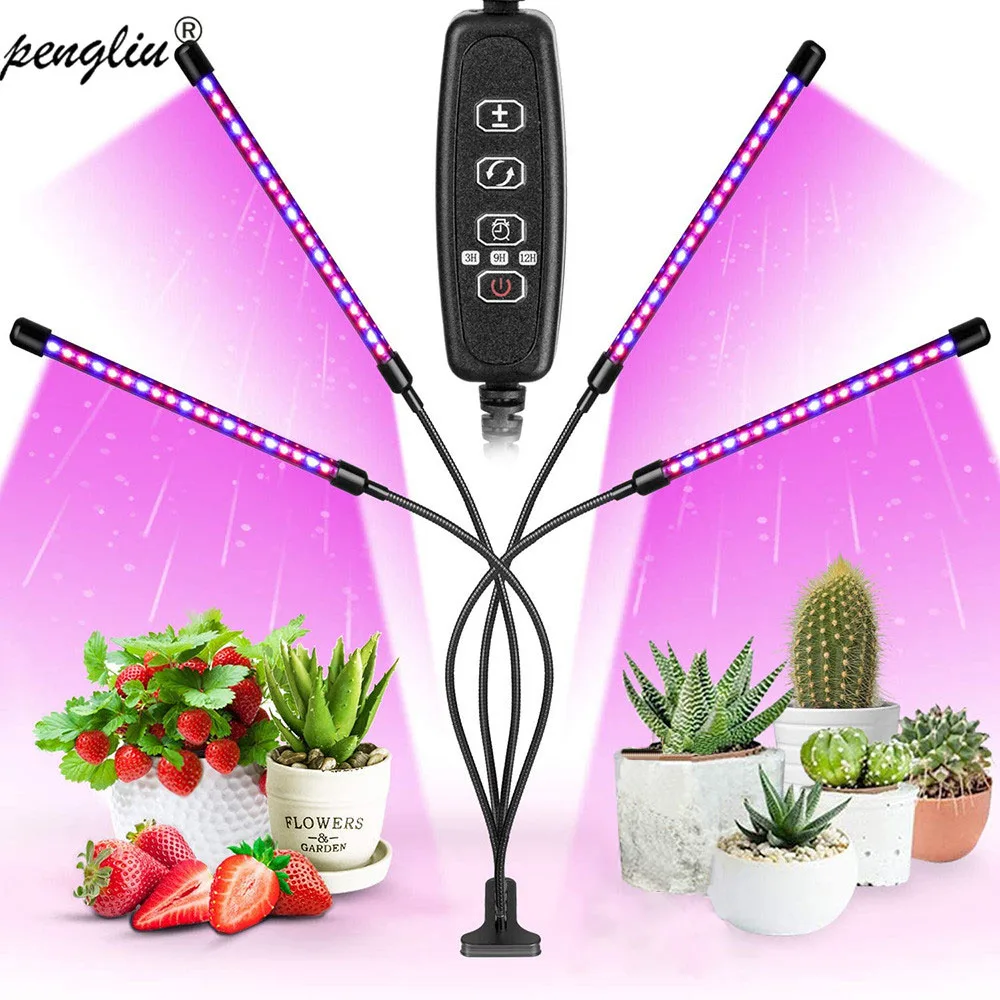 

Full Spectrum Phytolamps USB LED Clip Grow Light 9W 18W 27W 36W Desktop Clip Phyto Lamps for Plants Seedling Indoor Growth Lamp