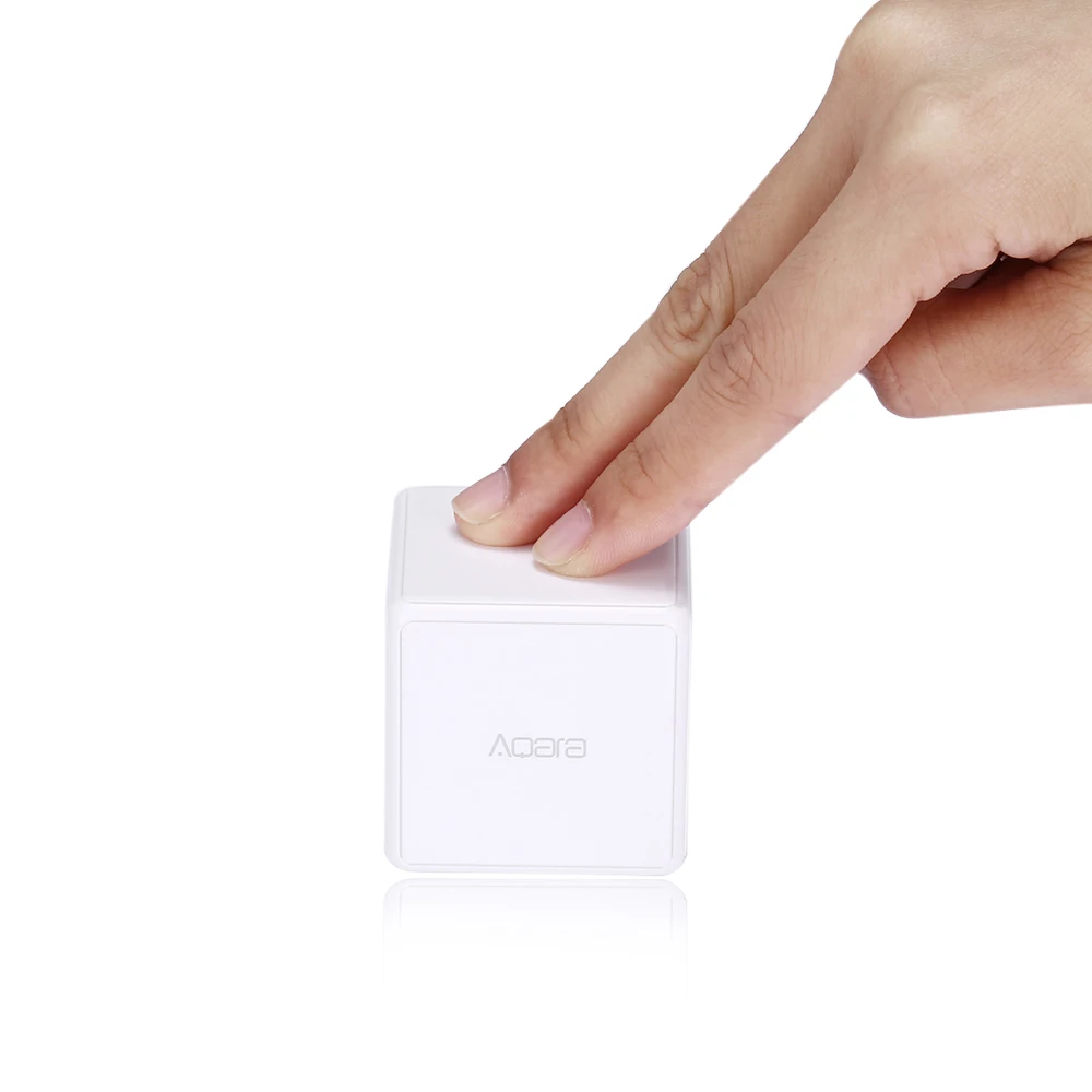 Контроллер Aqara Magic Cube, беспроводной переключатель, 6 жестов, датчик умного дома, датчик moiton Zigbee, Wi-Fi, приложение Mihome от AliExpress WW