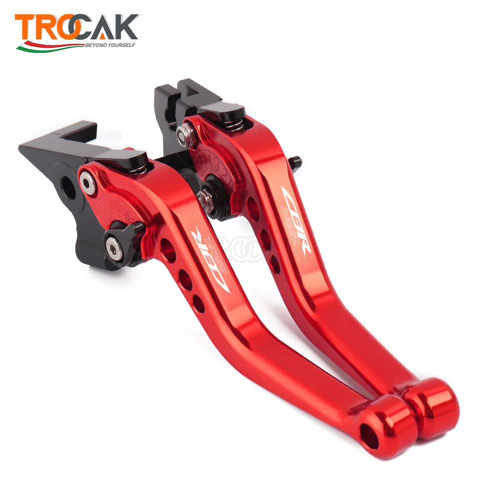 

NEW With CBR 650R LOGO Motorcycle Aluminum short Brakes Clutch Levers For Honda CBR650R CBR 650 R 2019 2020